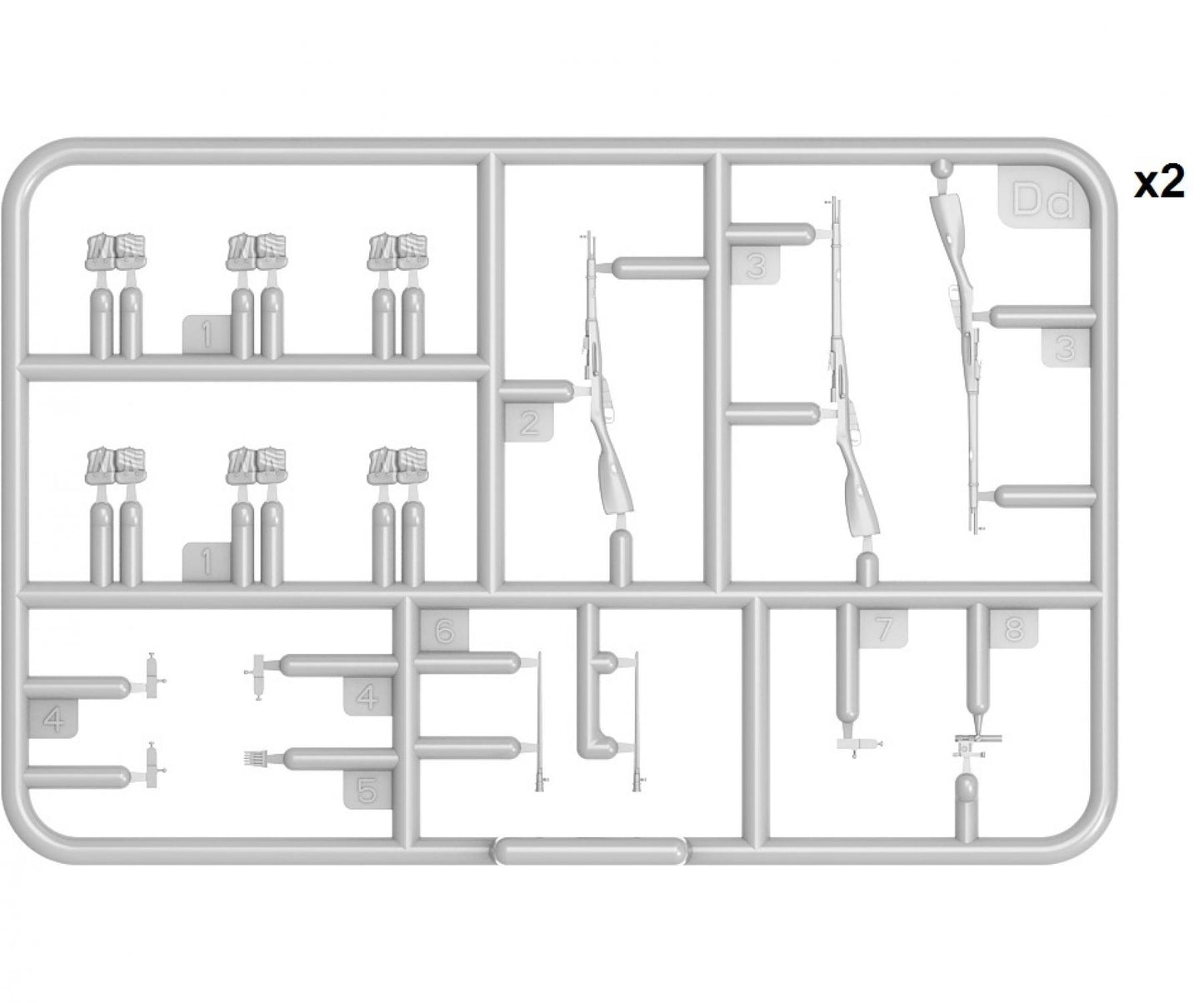 1:35 Sov. Infantry Weapons/Equipment SE - 550035304