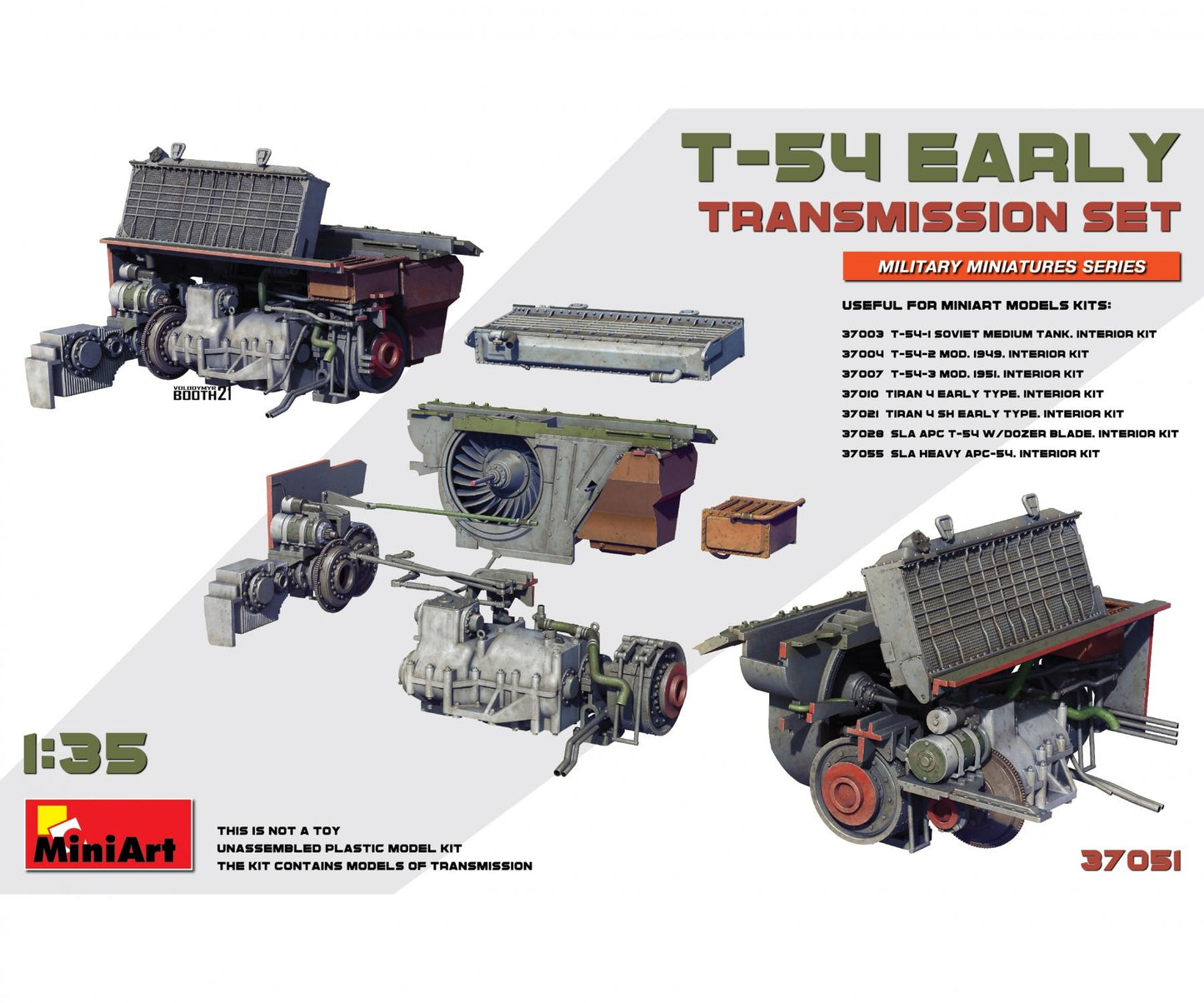 1:35 T-54 Early Transmission Set - 550037051