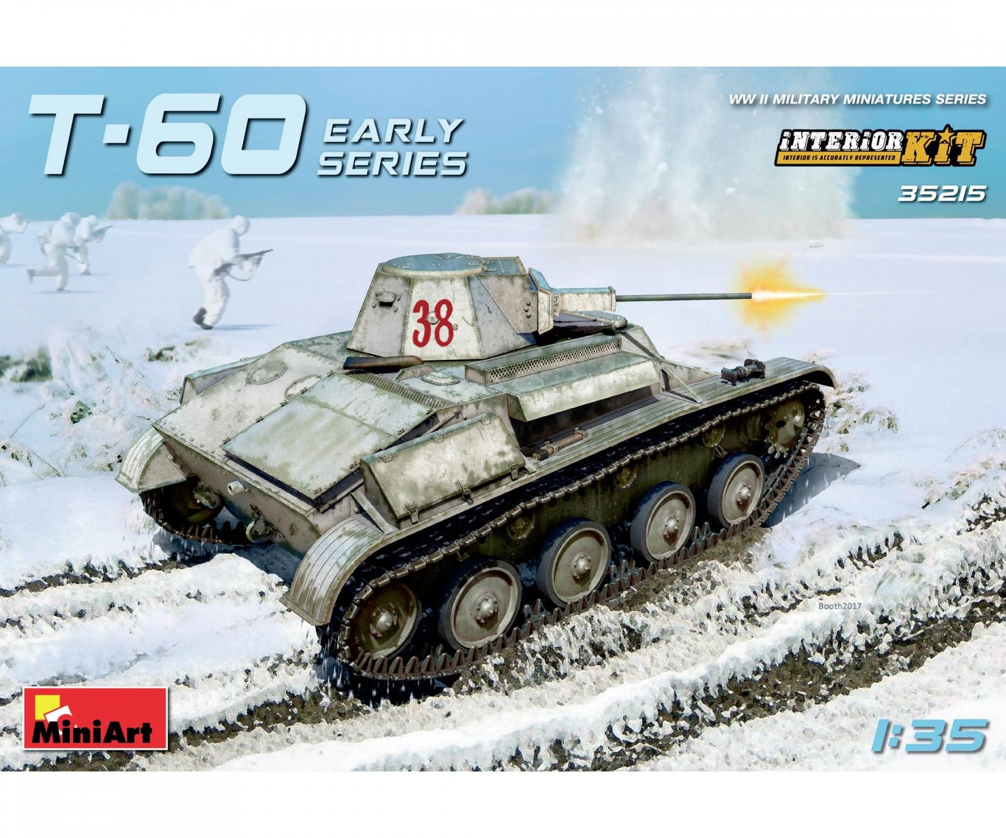1:35 T-60 Early Series (GAP)Interior Kit - 550035215