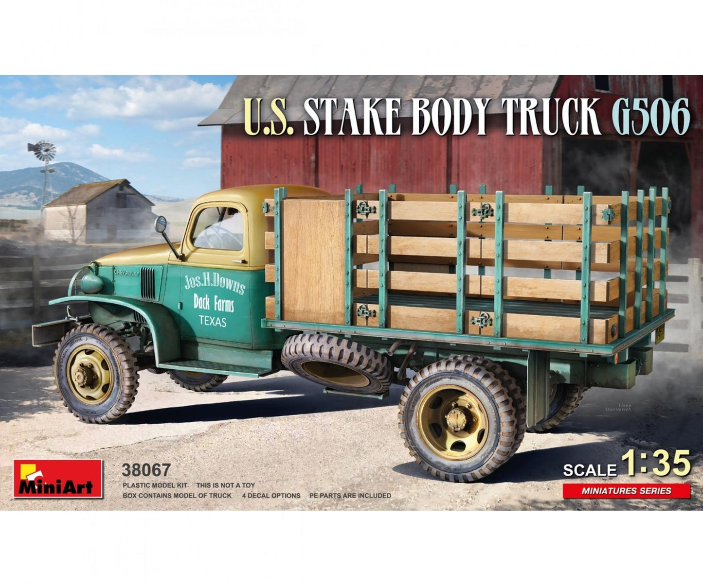 1:35 US Stake Body Truck G506 - 550038067