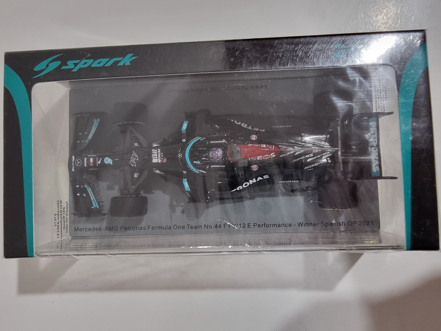 Mercedes-AMG Petronas Formula One Team No.44 W12 E Performance Winner Spanish GP 2021 - S7675